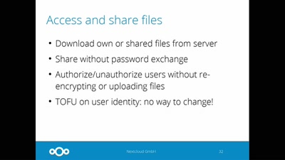 End-to-end encryption for secure, zero-knowledge file sync & share